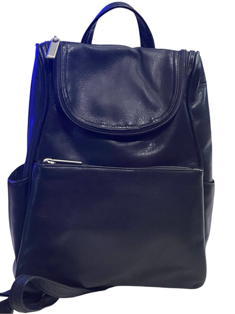 Vintage Wilson's Leather black mini backpack genuine leather